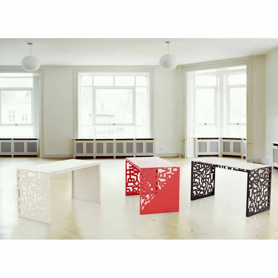 Schreibtisch Kattedra Letters &quot;Ein Wasserfall&quot; 120x65x75 Mabele Viadurini