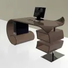 Moderner Büroschreibtisch, hergestellt in Italien, Miagliano Viadurini