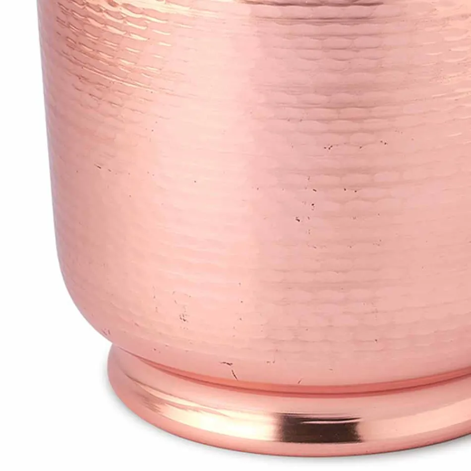 Ice Bucket Wine Design aus poliertem Kupfer oder Grün 20 cm - Gennarino Viadurini