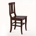 Klassischer Stuhl aus massivem Buchenholz Design Made in Italy - Claudie