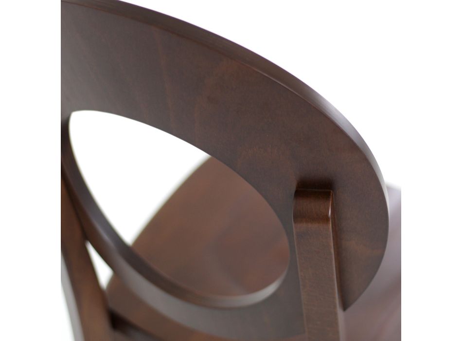 Küchenstuhl aus massivem Buchenholz, italienisches Design – Marrine Viadurini