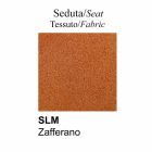 Küchenstuhl aus Stoff und Metall Made in Italy, 2 Stück - Connubia Sixty Viadurini