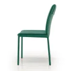 Küchenstuhl mit Stoffbezug, hergestellt in Italien, 4 Stück – Monnalisa Viadurini