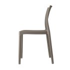 Stapelbarer Outdoor-Stuhl aus Aluminium Made in Italy 6-teilig - Kolumbien Viadurini