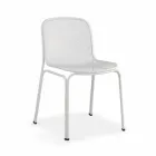 Stapelbarer Metallstuhl im Freien Hergestellt in Italien, 4 Stück - Prunella Viadurini