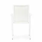 Außenstuhl aus Aluminium mit Armlehnen von Homemotion - Casper Design Viadurini