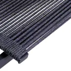 Außenstuhl aus Aluminium, Sitz und Rückenlehne aus Seil - Detail Viadurini