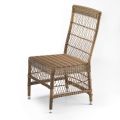 Outdoor-Stuhl aus Polyrattan mit optionalem Kissen - Gigi