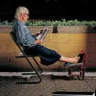 Stapelbarer Gartenstuhl in modernem Stahldesign Made in Italy - Boston Viadurini