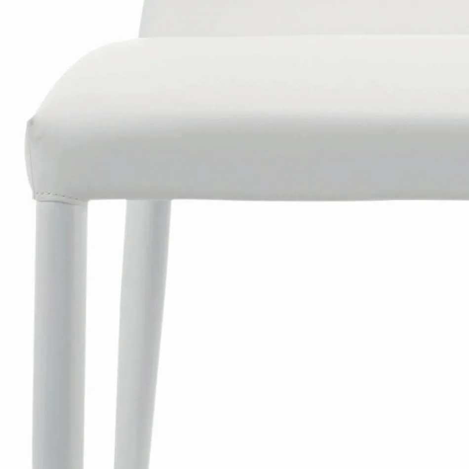 Innenstuhl, vollständig gepolstert und gepolstert, hergestellt in Italien – Triest Viadurini