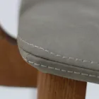 Esszimmerstuhl mit Armlehnen aus Eschenholz Made in Italy - Betsy Viadurini