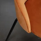 Wohnzimmerstuhl mit Sitz und Beinen in verschiedenen Ausführungen – Chandra Viadurini