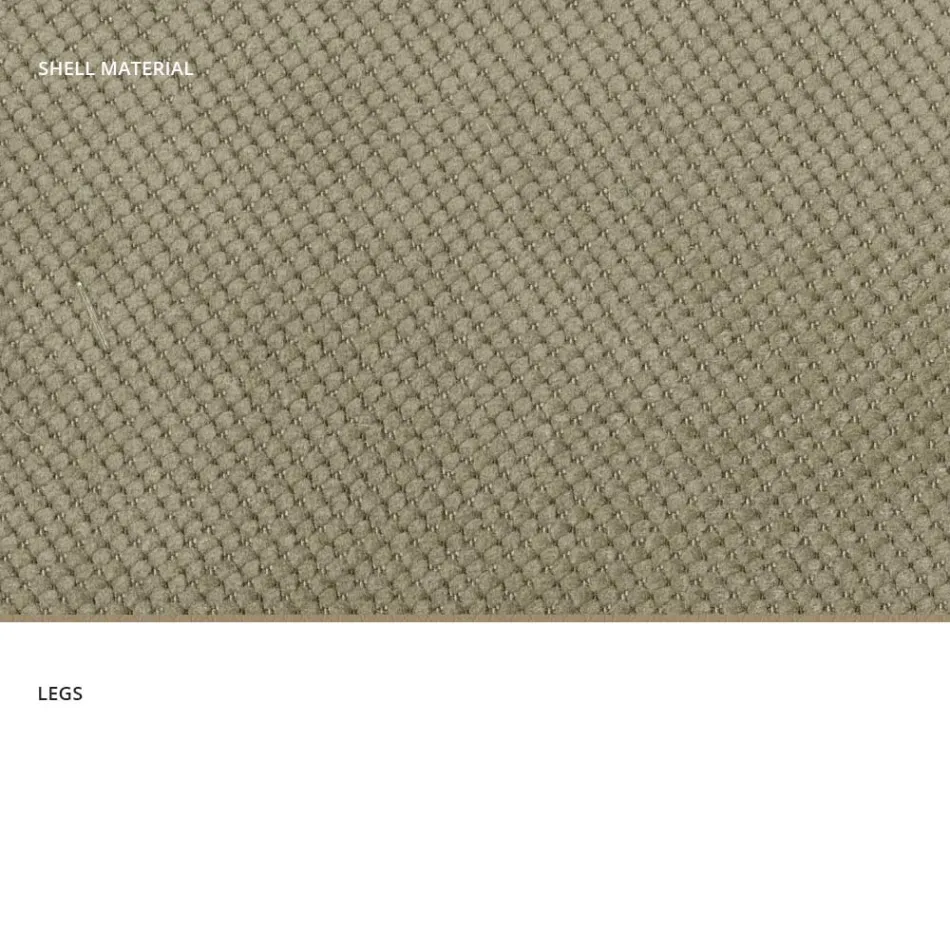 Moderner Wohnzimmerstuhl aus Stoff und Metall, hergestellt in Italien, Ägypten Viadurini