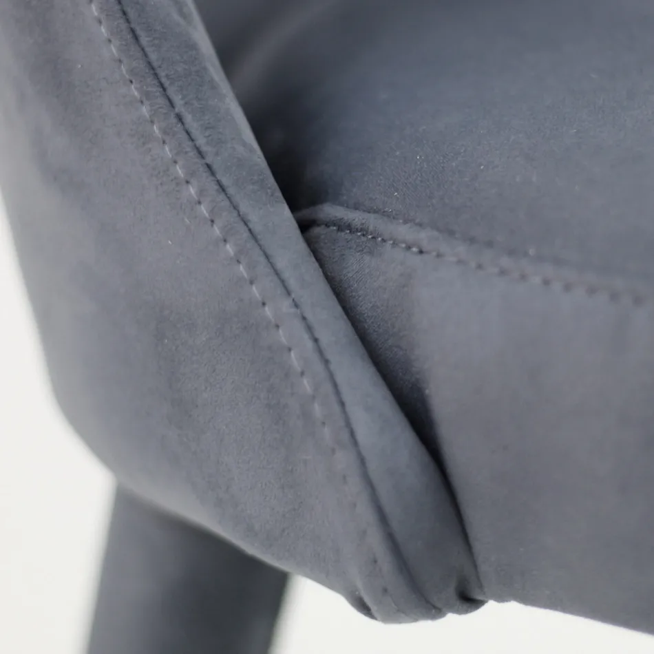 Wohnzimmerstuhl gepolstert mit Teknofibra Made in Italy - Stinco Viadurini