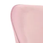 Bürostuhl mit Metallgestell und Stoffsitz – Anguilla Viadurini