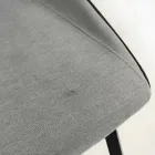 Designer Stuhl aus Stoff mit quadratischen Beinen made in Italy, 4 Stück - Oriella Viadurini