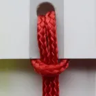 Luxusstuhl mit Armlehnen aus gebleichter Buche und Seil, hergestellt in Italien – Nora Viadurini