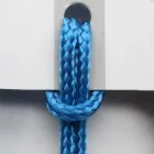 Luxusstuhl mit Armlehnen aus gebleichter Buche und Seil, hergestellt in Italien – Nora Viadurini