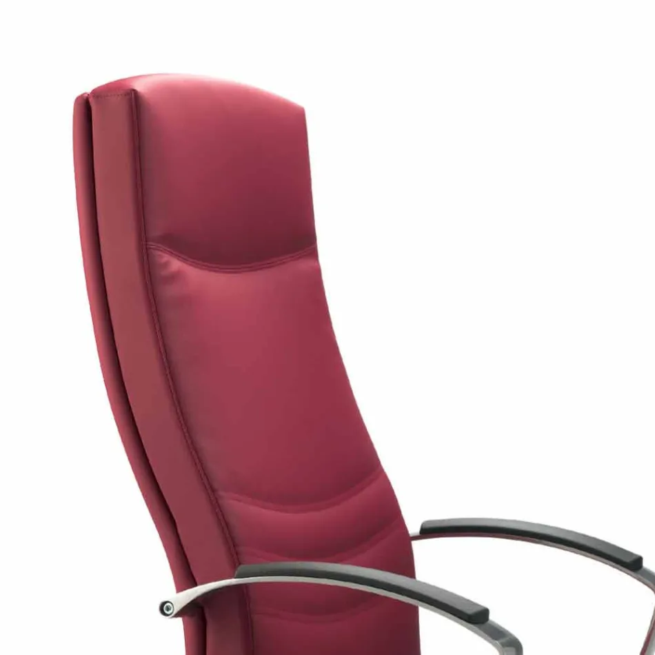 Chefsessel von Monocoque Büros Kunstleder Debora Viadurini