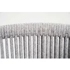 Gartenstuhl mit Armlehnen Stapelbar gepolstert H 78cm - Smart von Varaschin Viadurini