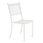 Stapelbarer Outdoor-Stuhl aus verzinktem Stahl Made in Italy 4 Stück - Celia Viadurini