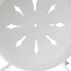 Stapelbarer Gartenstuhl aus Metall Made in Italy, 2 Stück - Autorität Viadurini