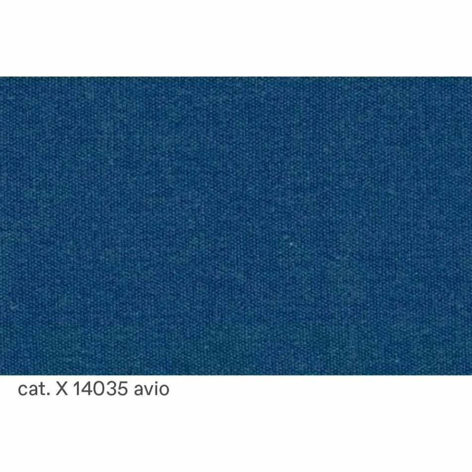 Stuhl aus schwarz lackierter Esche mit Sitz aus Baumwolle Made in Italy - Merapio Viadurini