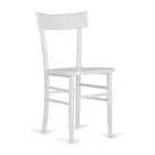 4-teiliger Stuhl aus Buchenholz in modernem Design - Stella Viadurini