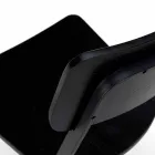 Moderner Designstuhl aus Holz und Metall, Elmas, 4 Stück Viadurini