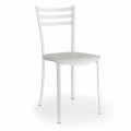 Moderner Stuhl mit Sitz aus Eichenholz Made in Italy, 2 Stücke - Ace