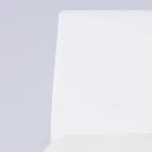 Moderner Wohnzimmerstuhl aus Öko-Leder und Metall, hergestellt in Italien – Reka Viadurini