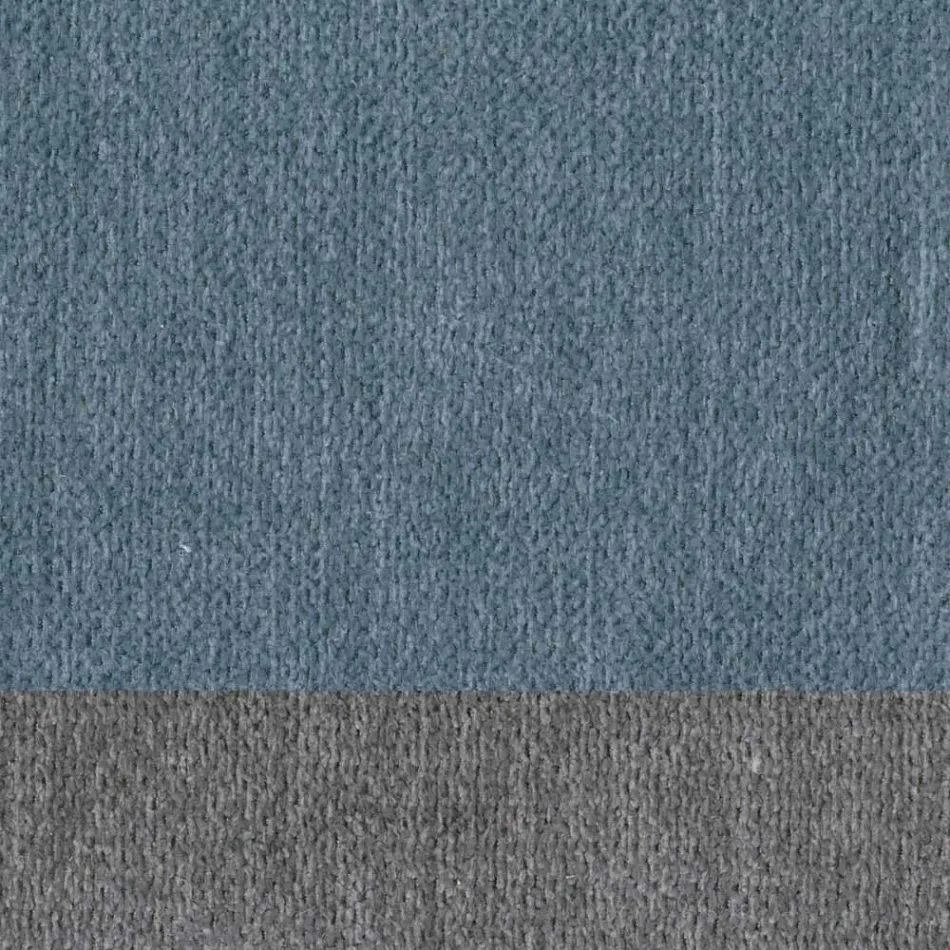 Moderner Stuhl mit elegantem Design aus Stoff mit Rand und Holz – Scarat Viadurini