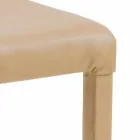 Moderner Esszimmerstuhl Jamila, handgefertigt in Italien Viadurini