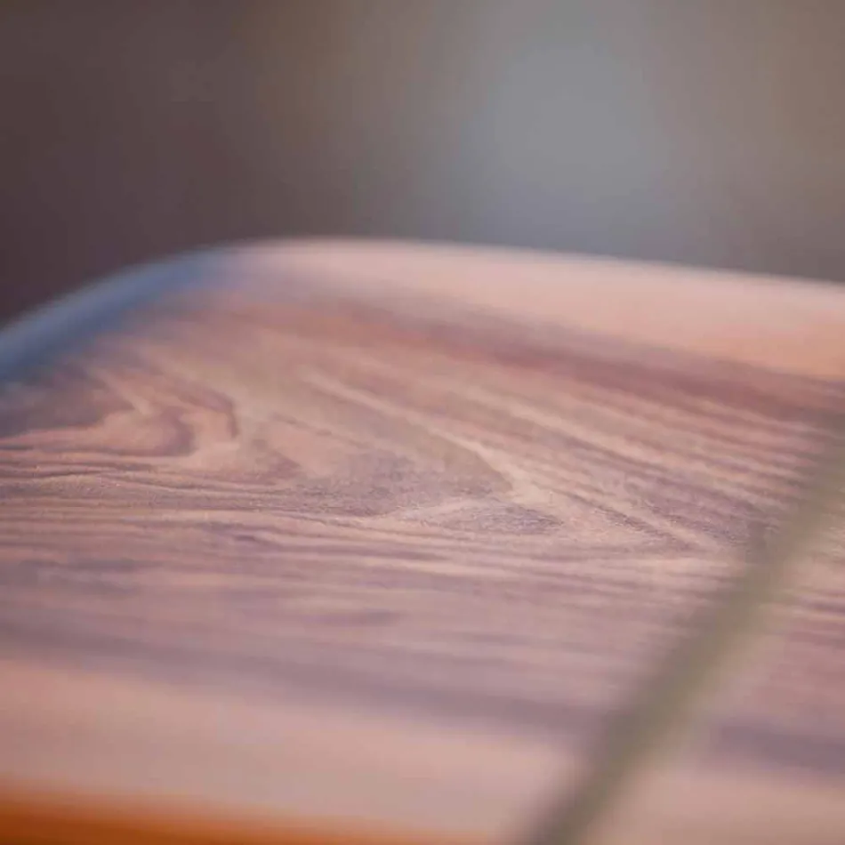 Handgefertigter Esszimmerstuhl aus Holz und Stahl Made in Italy - Valencia Viadurini