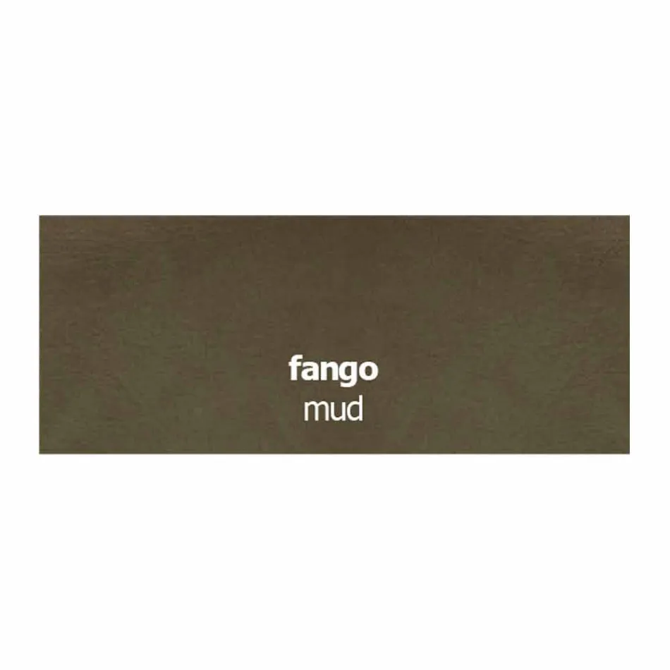 Esszimmerstuhl aus Ecoleather und Metall Made in Italy, 2 Stück - Selen Viadurini