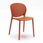 Stuhl aus Polypropylen im modernen Design Blake, 4 Stück Viadurini