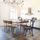 Esszimmerstuhl aus Rattan und Holz Klassisches Design Homemotion - Meridia Viadurini