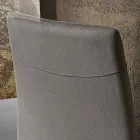 Moderner Esszimmerstuhl aus Stoff, hergestellt in Italien, Porzia Viadurini