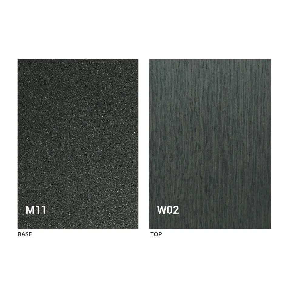 Klappstuhl aus Metall und Eichenholz 2 Stück Made in Italy - Roberta Viadurini