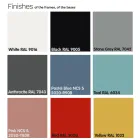 Esszimmerstuhl aus Stoff und Metall Made in Italy 2 Stück - Sangria Viadurini