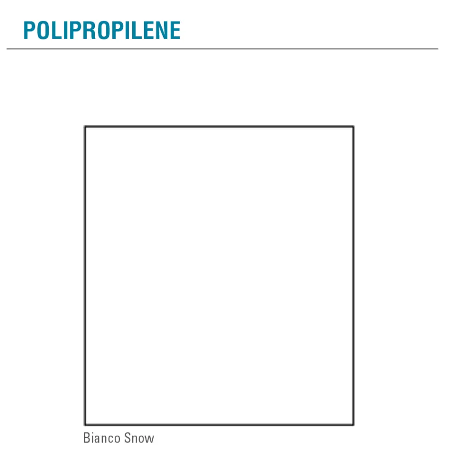 Wohnzimmerstuhl aus Holz und Polypropylen Made in Italy, 4 Stück - Marbella Viadurini