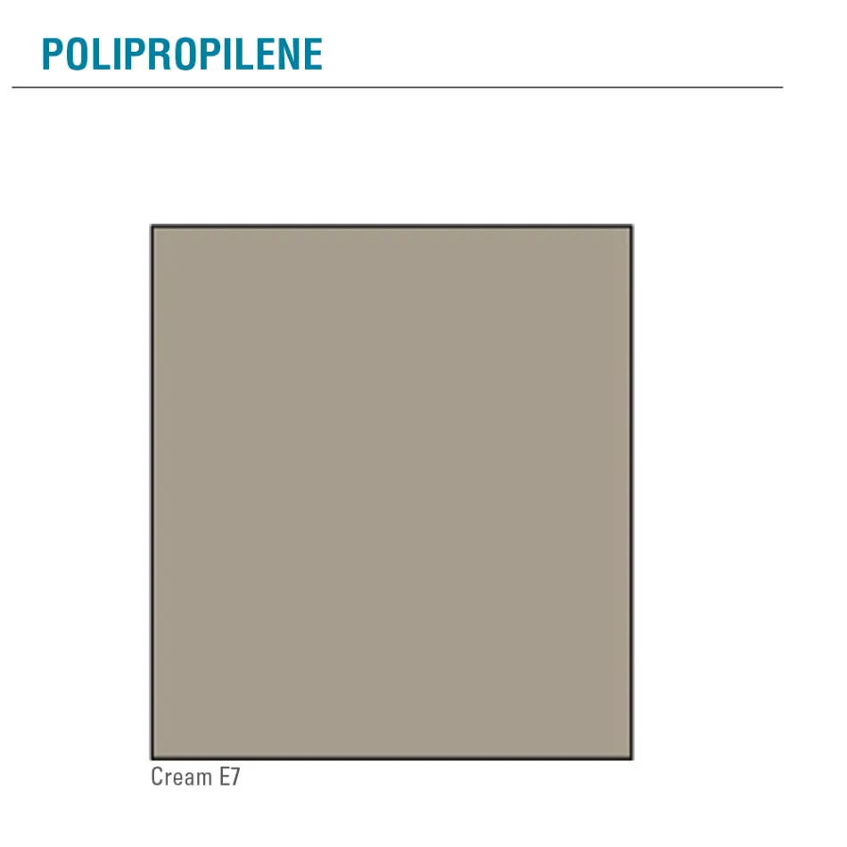 Wohnzimmerstuhl aus Holz und Polypropylen Made in Italy, 4 Stück - Marbella Viadurini