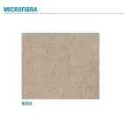 Wohnzimmerstuhl aus Metall und Mikrofasersitz Made in Italy, 2 Stück - Fabiola Viadurini