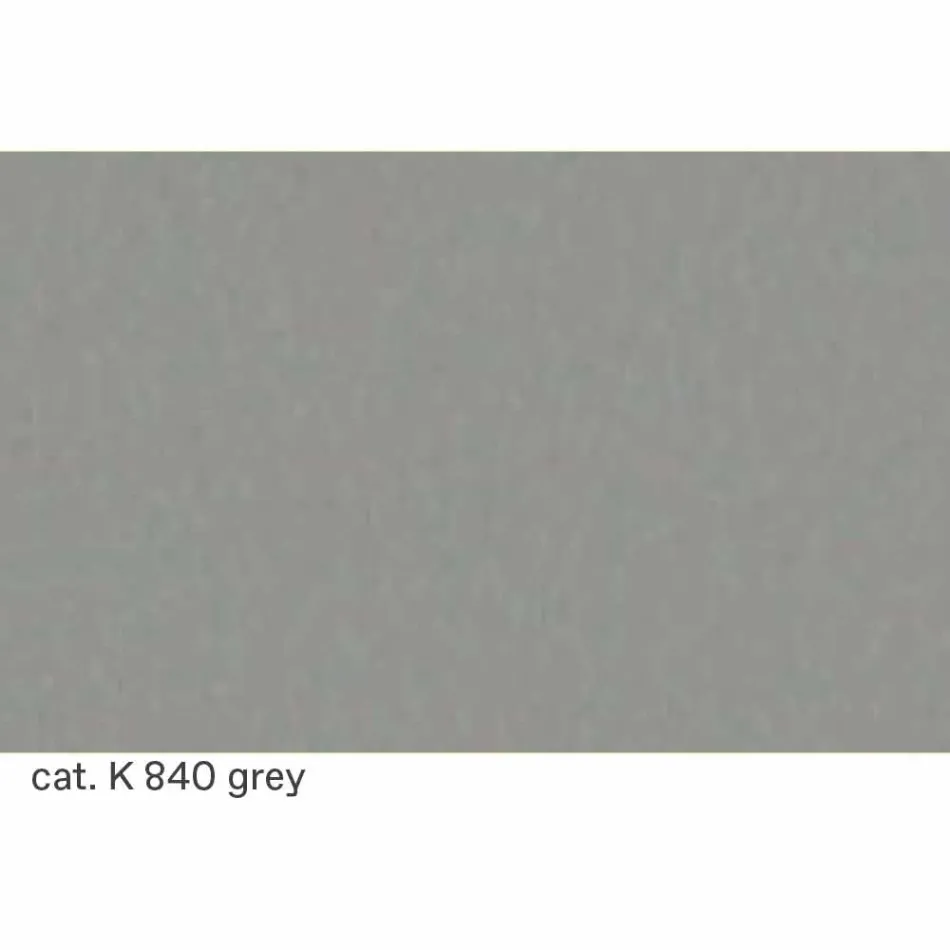 Bürostuhl aus Leder mit Struktur aus verchromtem Stahl Made in Italy - Octant Viadurini