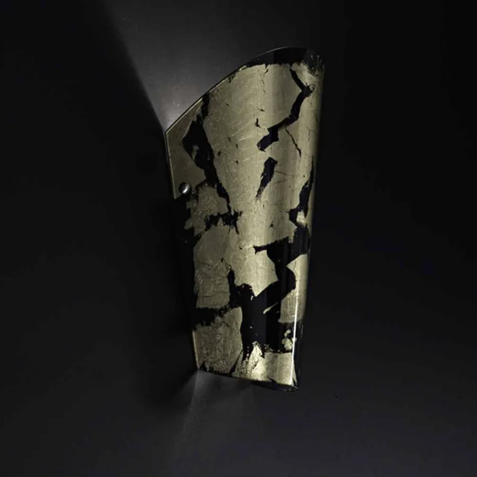 Selene Bloom handgemachte Glaswandleuchte in Italien 12x11 H28cm Viadurini