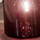 Selene Bossa Nova Tischlampe Ø11 H16cm, mundgeblasenem Glas Amethyst Viadurini