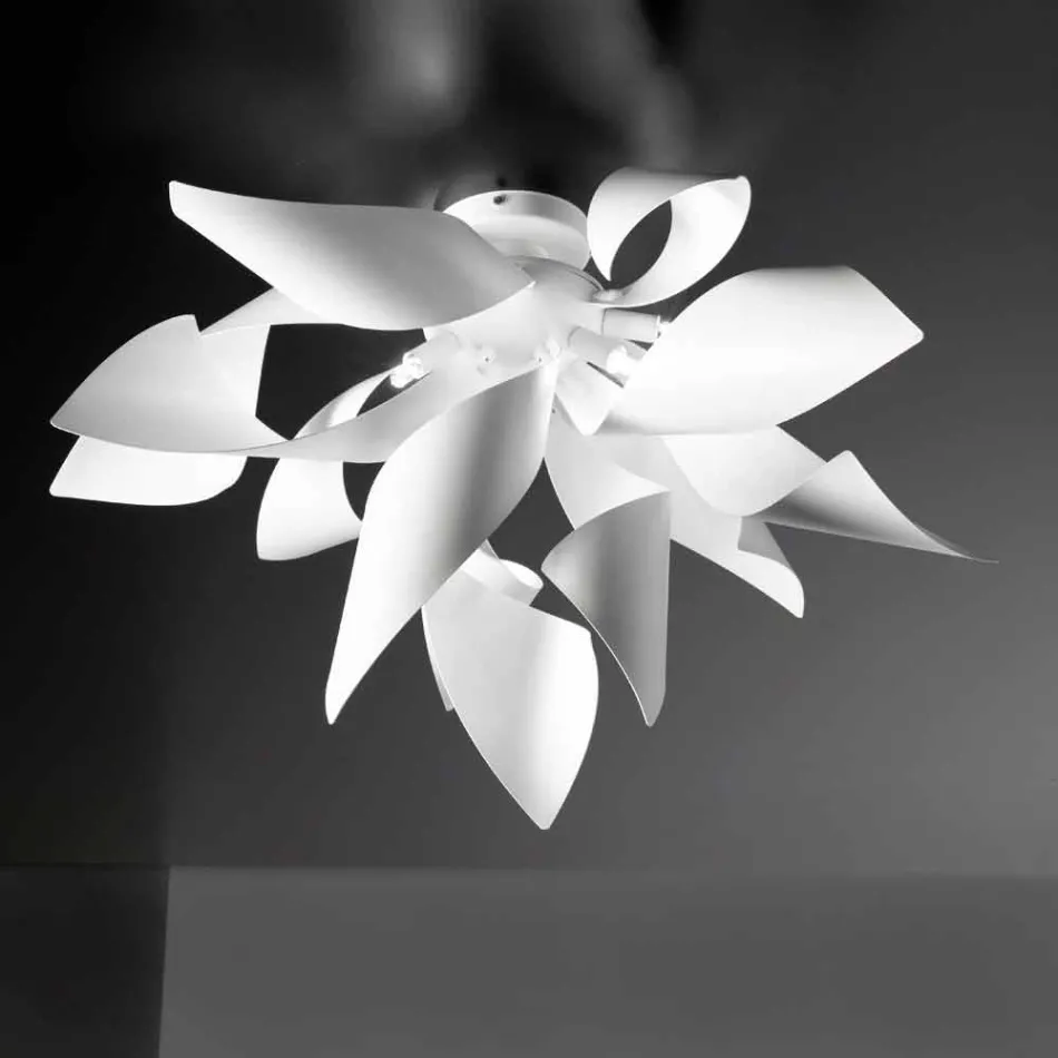 Selene Ginger Metall Deckenleuchte in Italien hergestellt Ø50 H35cm Viadurini