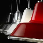 Selene Lampara mundgeblasenem Glas Pendelleuchte Ø37 ​​H 24/140 cm Viadurini