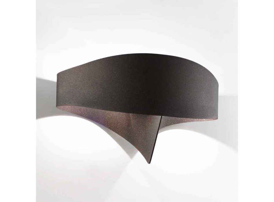 Selene Scudo Applikation aus lackiertem Stahl mit einem modernen Design Viadurini