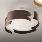 Selene Vultur Deckenleuchte aus Stahl Ø47 H 25cm Viadurini